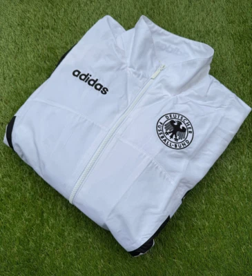 DFB Deutschland Trainingsjacke S M L XL 1996 Woven retro Adidas weiß NEU IT7752 - Bild 1 von 4