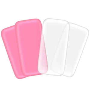 4pcs Silicone Eyelash Pad Lash Glue Stand Eyelash Extension Silicone Pads - Picture 1 of 12