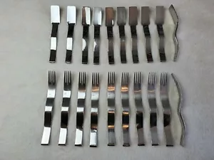 20 PIECE ERCUIS FB 7 BY FRANCOIS BAUCHET FLATWARE SET CUTLERY RARE - Picture 1 of 10