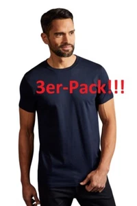 3 Stück T-Shirt "Premium" uni dunkelblau/marine Gr. M | L | XL | XXL  NEU!!!  - Bild 1 von 2