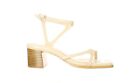 INTENTIONALLY BLANK Womens Peach Ankle Strap Heels EUR 38 (6981848)