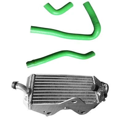 ✅Radiador y MANGUERA DE SILICONA para KAWASAKI KX65 KX 65 2000-2020-2021-2022-2023 Foto 1 de 4