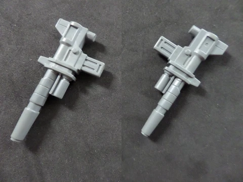 original G1 Transformers SHARKTICON GNAW GUN weapon Action Figure Part Authentic Cover
