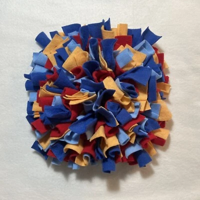 Dog Toy Slow Feeder Puzzle Scent Work - Medium Snuffle Mat - Colorful - Image 1 of 4