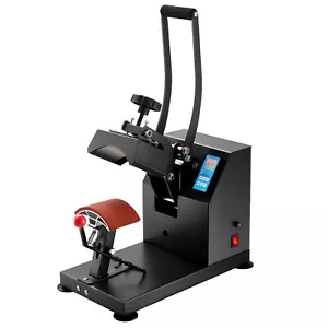 VEVOR Hat Press 3.5 x 5.5in Cap Heat Press Machine Aluminum Transfer Sublimation - Picture 1 of 12