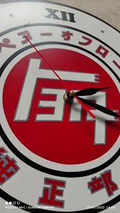 vintage clock wall advertising porcelain coating Toyota Dealer Workshop (35Cm)  - Picture 1 of 16