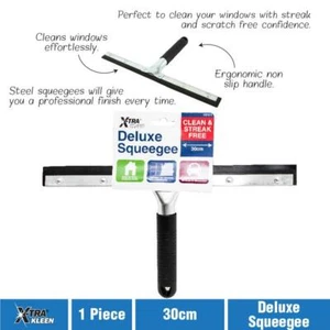 Rubber Blade Window Squeegee Washer 30cm Streak & Drip free cleaning - Picture 1 of 2