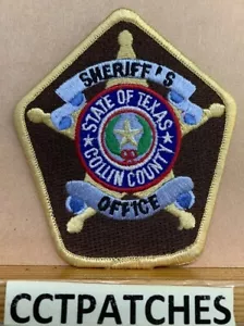 PARCHE DE HOMBRO TX Collin County, Texas Sheriff (policía) - Imagen 1 de 2