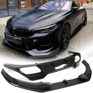 Difusor trasero separadores de labios parachoques delantero carbono real para BMW G14 G15 M850i 840i - Imagen 1 de 20