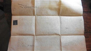 1803 MANUSCRIPT LEASE WILLIAM STRODE - GEORGE DAVISON , HAYDON SQUARE LONDON - Picture 1 of 5
