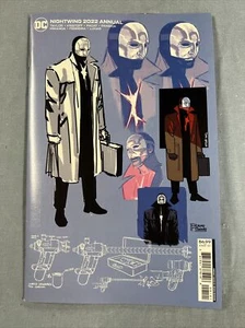 Dc Comics NIGHTWING Annual 2022 Cover B BRUNO DESIGN ROTONDO Variante - Foto 1 di 2