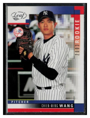 2003 Leaf Rookie #325 Chien-Ming Wang RC - Image 1 of 2