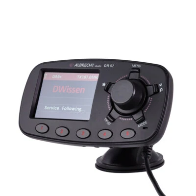  Albrecht DR 57 DAB+ Autoradio-Adapter mit Freisprecheinrichtung Farbdisplay BW - Bild 1 von 3