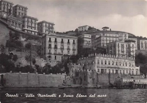26-26C) CARTOLINA NAPOLI VILLA MARTINELLI PARCO ELENA MARE - Picture 1 of 2
