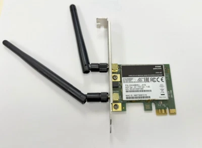 D-Link Dwa-582 Dual Band 5ghz WiFi Wireless Ac1200 Pci-e Card 2 Antenna - Image 1 of 2