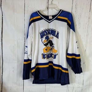 Camiseta deportiva vintage Missoula Frost para hombre grande del equipo de hockey patrocinada por la NHL 90 - Imagen 1 de 13