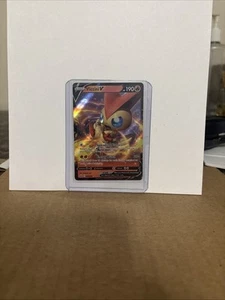 Tarjeta Pokémon Holo Victini V 025/202 Espada y Escudo Ultra Rara - Imagen 1 de 3