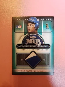 ADRIAN BELTRE 2005 FLEER CLASSIC CLIPPINGS PATCH - Picture 1 of 10