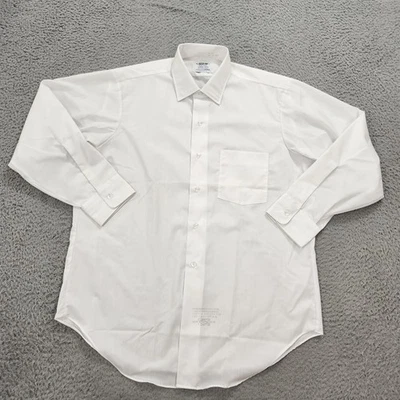 Vintage Arrow Shirt Mens 15 31 White Decton Broadcloth Sanforized Dress US Made - Image 1 of 4