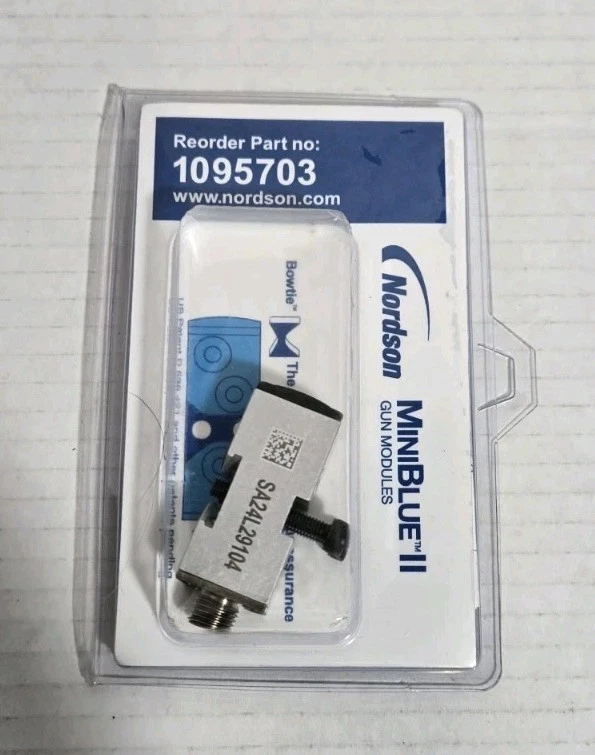 NEW Nordson MiniBlue 2 Glue Module Part# 1095703 - Image 1 of 1