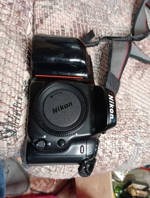 Nikon N50 35mm SLR Film Camera Body Only - Film Tested & Working With Strap - Image 1 of 4