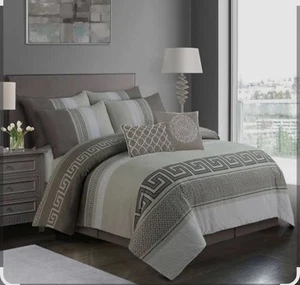 King Greek Style Bedding Set - Picture 1 of 3