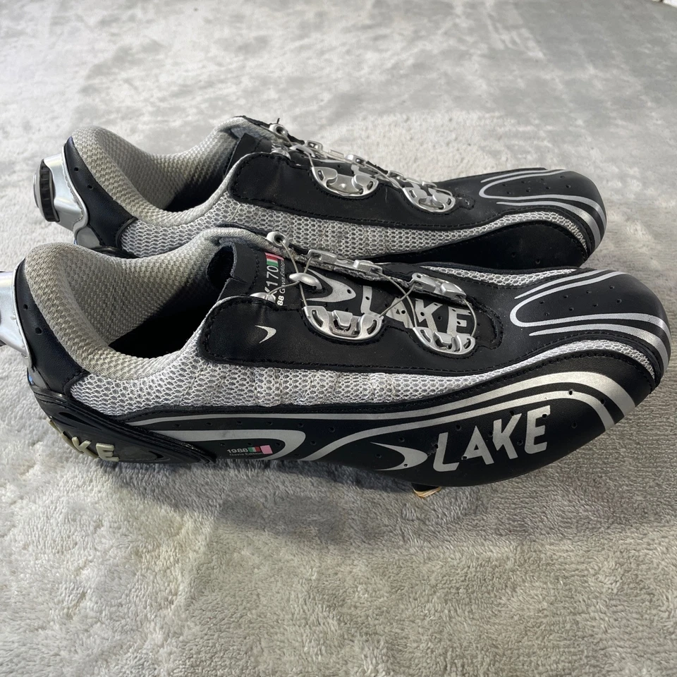 Zapatos de ciclismo Lake CX170 1988 edición Gavia para hombre 41 EE. UU. 7 negros BOA Foto 1 de 4