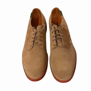 De colección G.H. Bass & Co. Zapatos Para Hombre 10W Marrón Gamuza Derby Oxford Con Cordones EE. UU. NUEVOS SIN CAJA 11M - Imagen 1 de 6