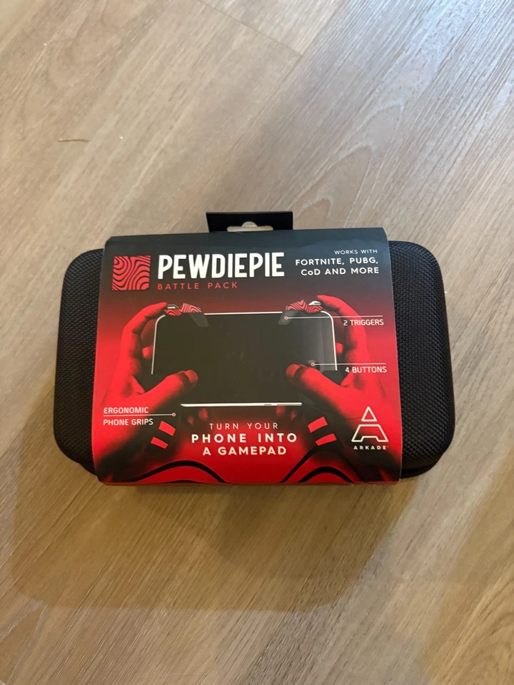Arkade Battle Pack Edición PewDiePie Smartphone Gamepad Nuevo Foto 1 de 1