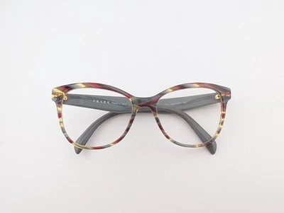 Prada Eyeglasses Frames Only, VPR 12T, 53-17-140, Multicolor, Made in Italy - Image 1 of 4