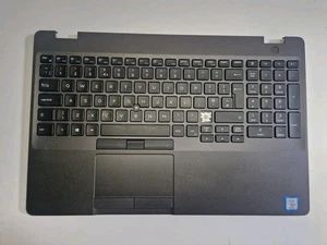 Dell Latitude 5500 Palmrest With UK Keyboard & Touchpad *Key Missing* - Picture 1 of 3