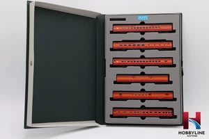 N Scale Kato Southern Pacific Daylight 106-019 6 Car Smoothside Set | Used - Picture 1 of 13
