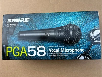 Shure PGA58 Cardioid Dynamic Vocal Microphone - Image 1 of 4