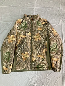 Realtree Insulated Hunting Jacket Men's Large Camouflage Full-Zip Waterproof - Picture 1 of 12