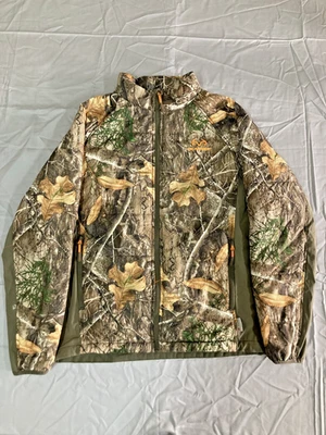Realtree Insulated Hunting Jacket Men's Large Camouflage Full-Zip Waterproof - Image 1 of 4