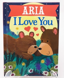 Put Me In The Story ARIA I Love You Childrens Personalized Name Book Bear Series - Bild 1 von 14