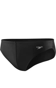 Speedo Herren Badeanzug Slip PowerFlex Eco Fitness Solar - Schwarz, 38 - Bild 1 von 8