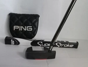 Ping Tyne 4 Mid-Mallet 2021 Putter RH 34.75" Steel Shaft NEW SuperStroke Grip - Picture 1 of 16