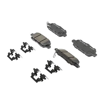 Pastillas de freno de disco traseras ACDelco originales para Nissan Sentra 2007-2012 baja clasificación de polvo Foto 1 de 4