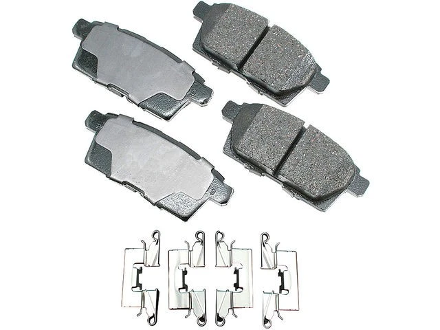 Juego de pastillas de freno trasero Akebono 68XVKC21 para Lincoln MKX 2007 2008 2009 2010 Foto 1 de 1