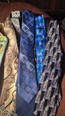Lote 13 Pçs Gravatas Masculinas Garcia, Ferucci, Gasparo, Botticelli Primavera e Mais  - Imagem 1 de 4