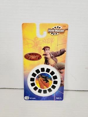 Vintage 2002 Mattel Disney's Treasure Planet View-Master 3D Reels #74338 NOS - Image 1 of 4