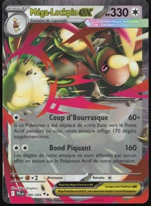Carte Pokémon Méga-Lockpin-ex  084/094    Flammes Fantasmagoriques Français - Imagen 1 de 2