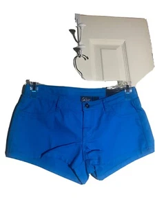 Blaue kurze Shorts mit niedriger Leibhöhe Gr. 5 neu mit Etikett - Bild 1 von 3