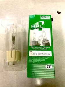 Ten Ushio HPL 750WX/120V lamps, for ETC Source 4, BRAND NEW - Picture 1 of 8