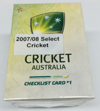 2007-08 Select Cricket Trading Cards Full Base Card Set (120)