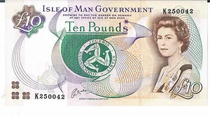 BILLETE ISLA DE MAN 10 P44a 1998 aUNC - Imagen 1 de 2