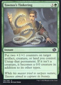 TAWNOS'S TINKERING 191/287 FOIL THE BROTHERS' WAR MTG MAGIC NM - Picture 1 of 1