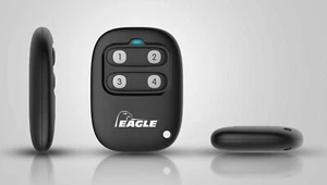 4 Button Gate Remote Programmable Key-Chain for Eagle Slide Gates Receiver NEW - Picture 1 of 3