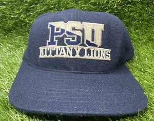 Vintage University Square Penn State University NCAA Lions Snapback Hat Cap Rare - Picture 1 of 11